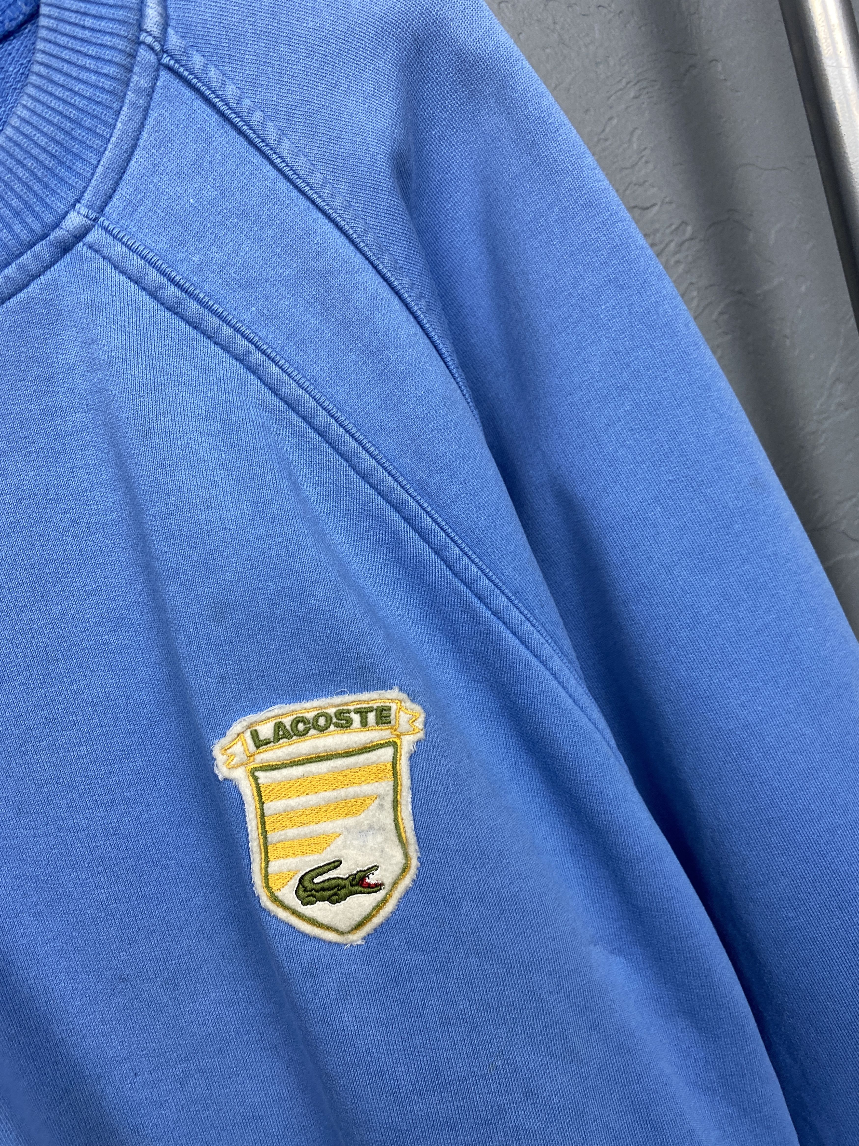 Lacoste Lacoste 90s Vintage Mens Sweatshirt Made in France Size US M / EU 48-50 / 2 - 3 Thumbnail