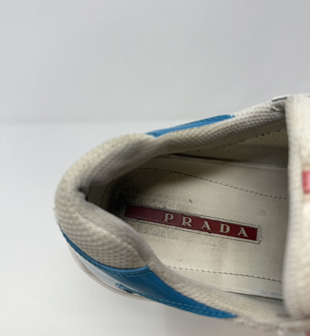 Prada Prada Americas Cup Sneaker Light Blue Size US 9 / EU 42 - 8 Thumbnail