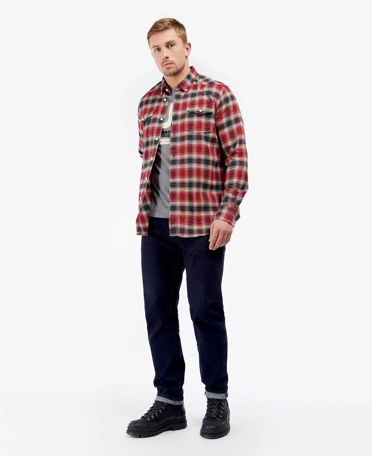 Barbour o1y1224 Cotton Logo Checked Shirt in Multicolor Size US S / EU 44-46 / 1 - 3 Thumbnail