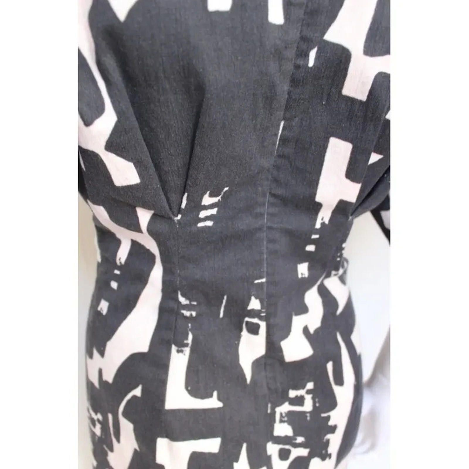 Isabel Marant Isabel Marant Cotton Printed Mini Dress F38 UK 8-10 Size S / US 4 / IT 40 - 5 Thumbnail