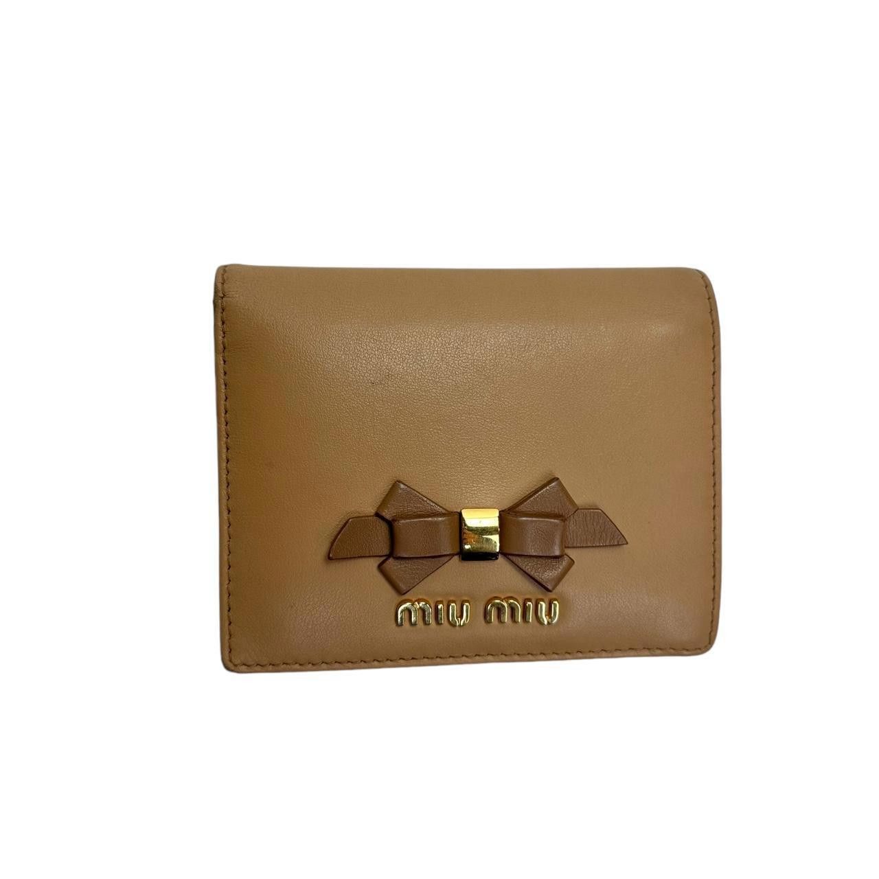 Miu Miu Miu Miu Women's Brown and Tan Wallet Size ONE SIZE - 1 Thumbnail