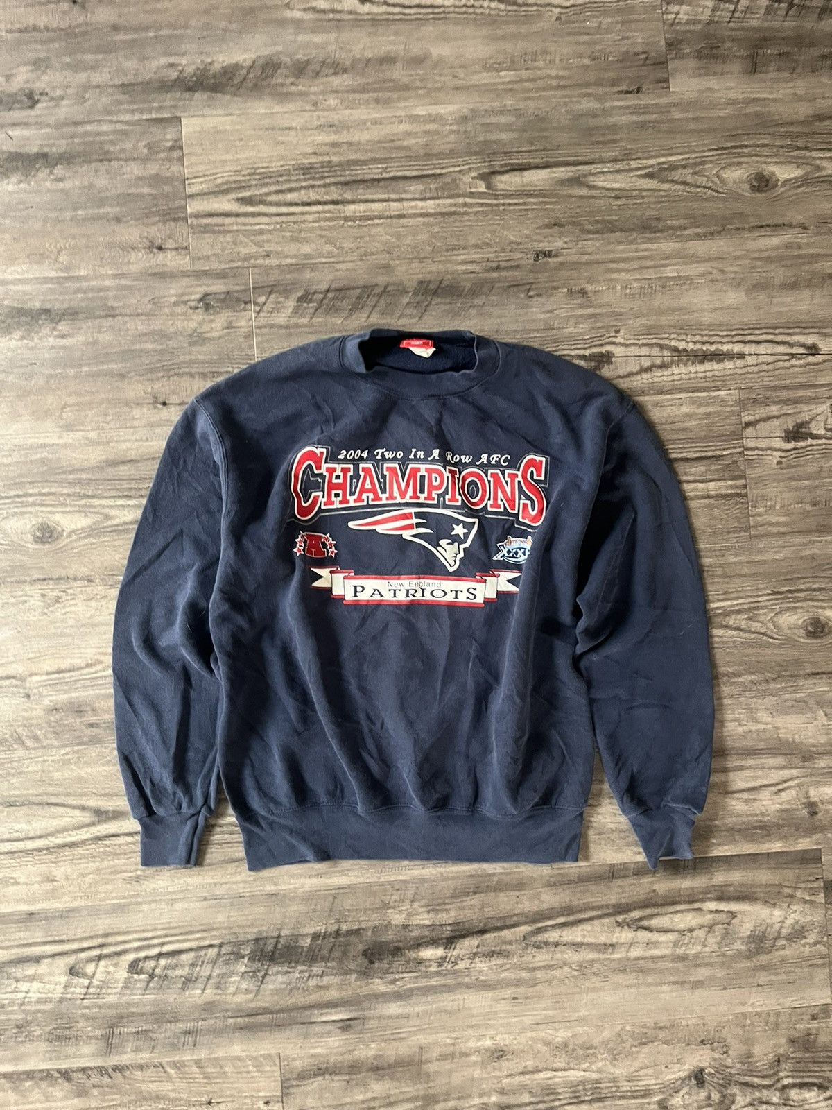 MLB × Vintage Vintage 90s y2k New England Patriots Crewneck Size US M / EU 48-50 / 2 - 1 Thumbnail