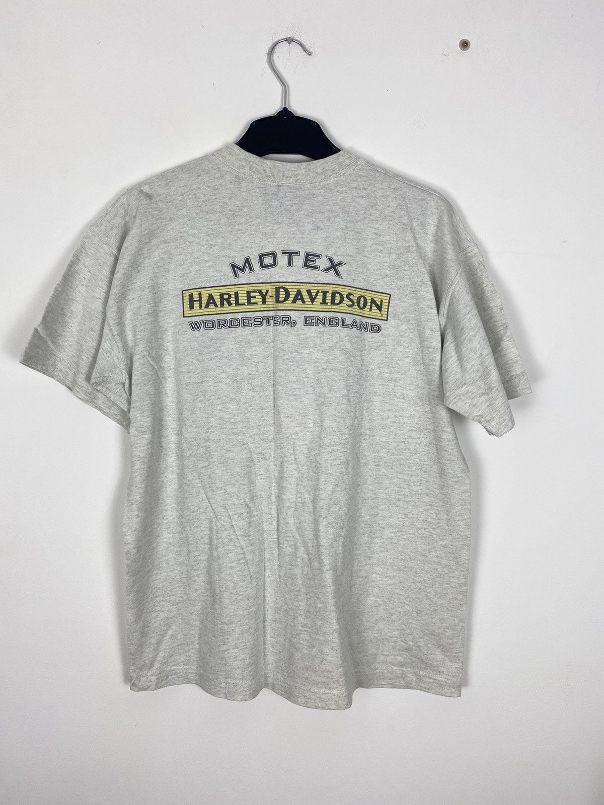 Harley Davidson × Vintage Harley-Davidson Vintage Tee MOTEX L Eagle England y2k Size US L / EU 52-54 / 3 - 11 Thumbnail