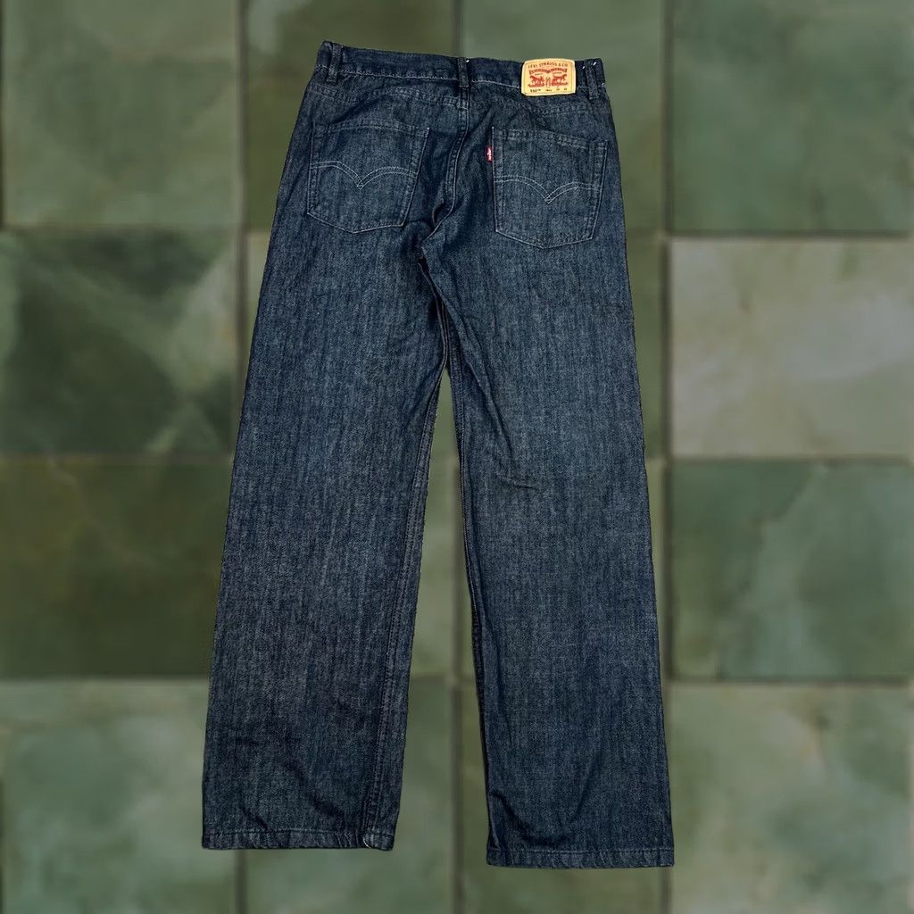 Levi's Levi's 550 Jeans Straight Blue Dark Wash 31x29 Mens Denim Cotton Relaxed Regular 18 Reg Vintage: No Size US 31 - 1 Thumbnail