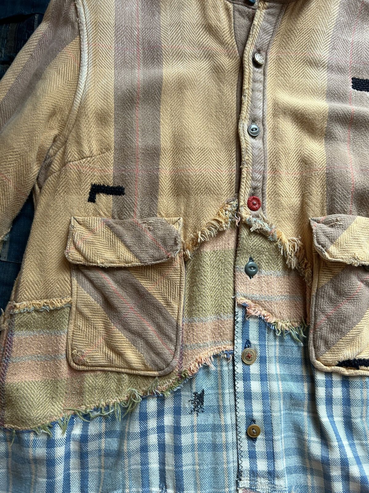 Kapital × Kapital Kountry Kapital patchwork long shirt Size US S / EU 44-46 / 1 - 6 Thumbnail