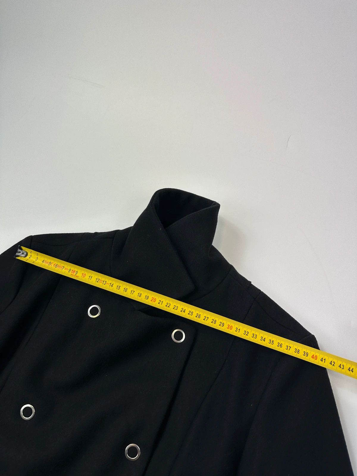 Maison Margiela Margiela Line6 FW06 Black Wool Short Double-Breasted Jacket Size M / US 6-8 / IT 42-44 - 20 Thumbnail