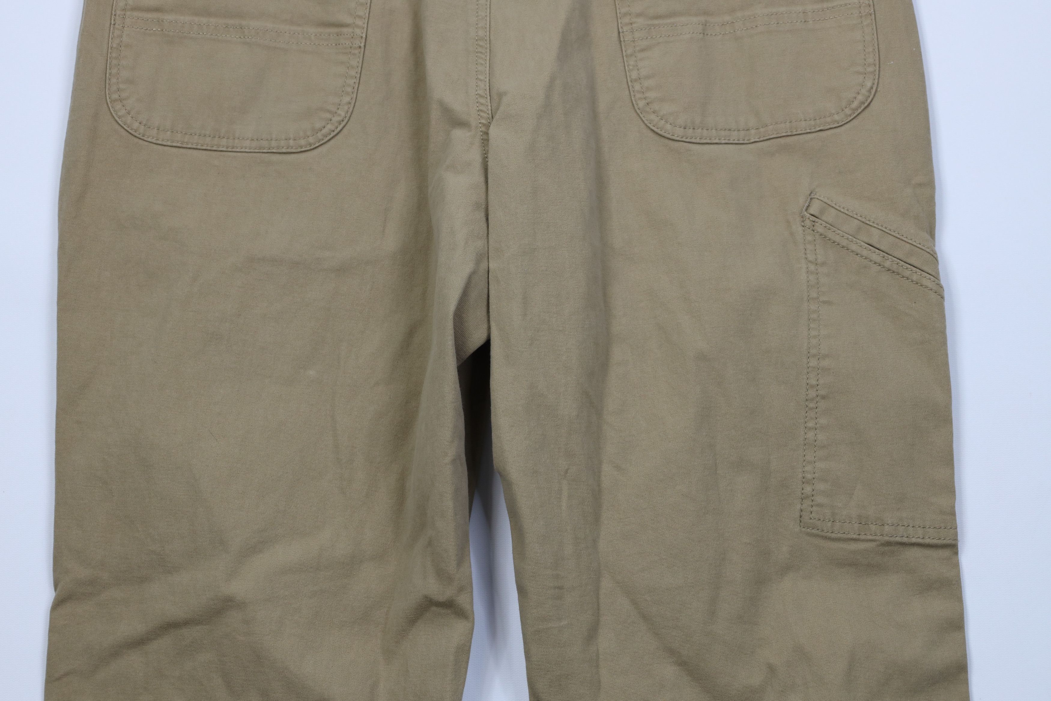 Carhartt Vintage Y2K Carhartt Fit Wide Leg Dungaree Pants Brown Size US 38 / EU 54 - 11 Thumbnail