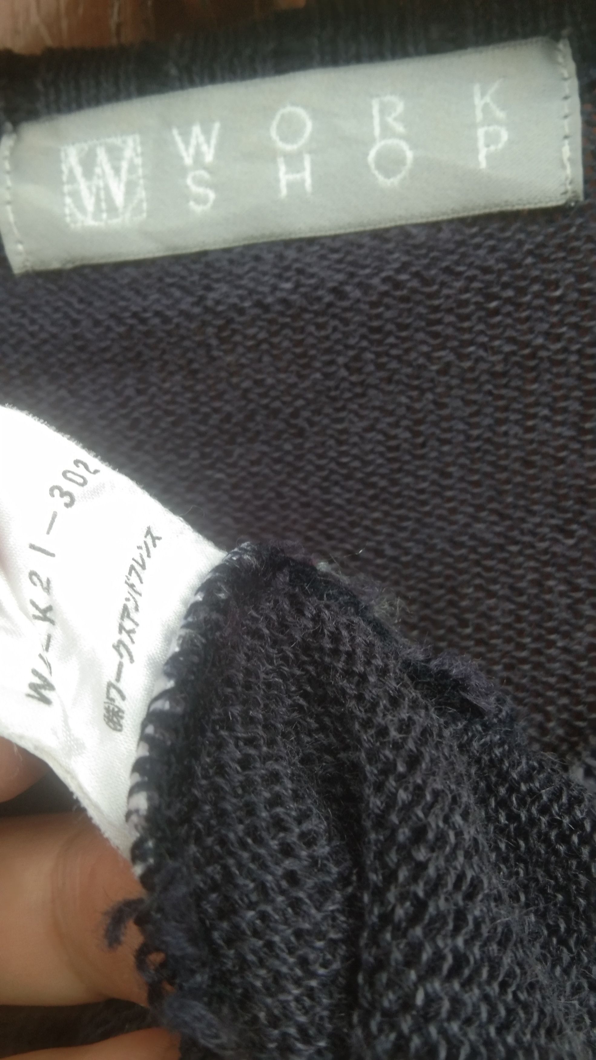 Yohji Yamamoto Workshop by yohji yamamoto knit croptop cardigan Size S / US 4 / IT 40 - 7 Thumbnail