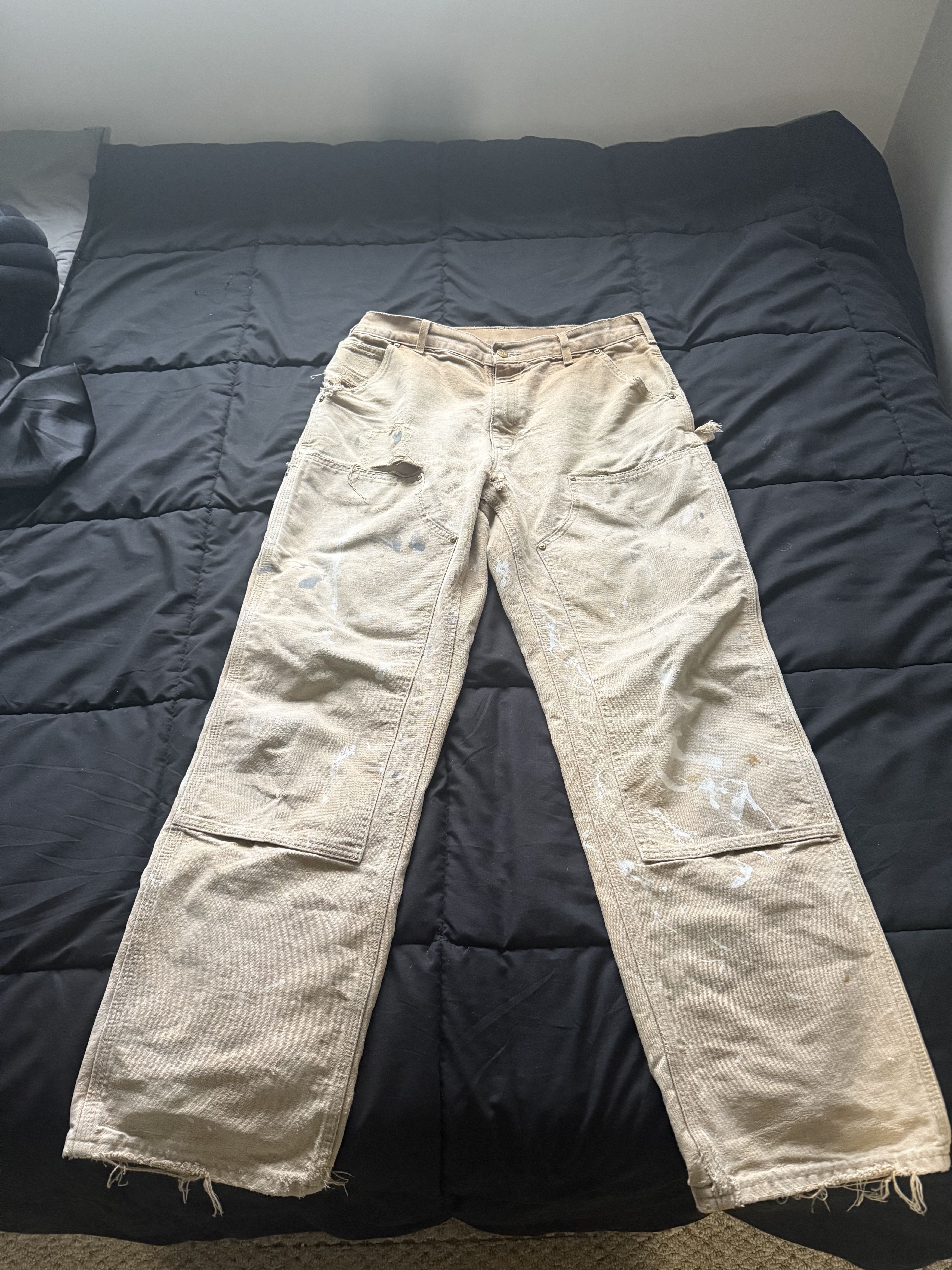 Carhartt 34x34 vintage carhartt pants Size US 34 / EU 50 - 1 Thumbnail