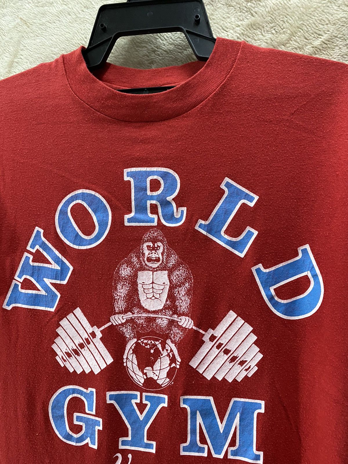 Hanes × Vintage RARE VINTAGE WORLD GYM VENICE CALIFORNIA Size US L / EU 52-54 / 3 - 3 Thumbnail