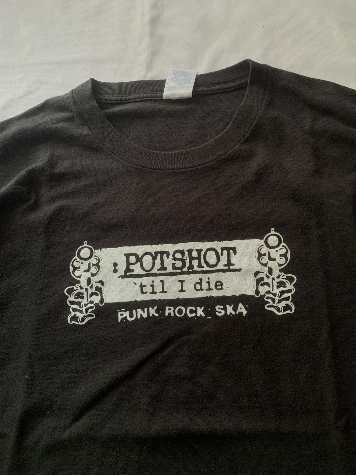 Band Tees VINTAGE POTSHOT JAPAN SKA PUNK BAND T SHIRT PEACE & UNITY Size US XL / EU 56 / 4 - 6 Thumbnail