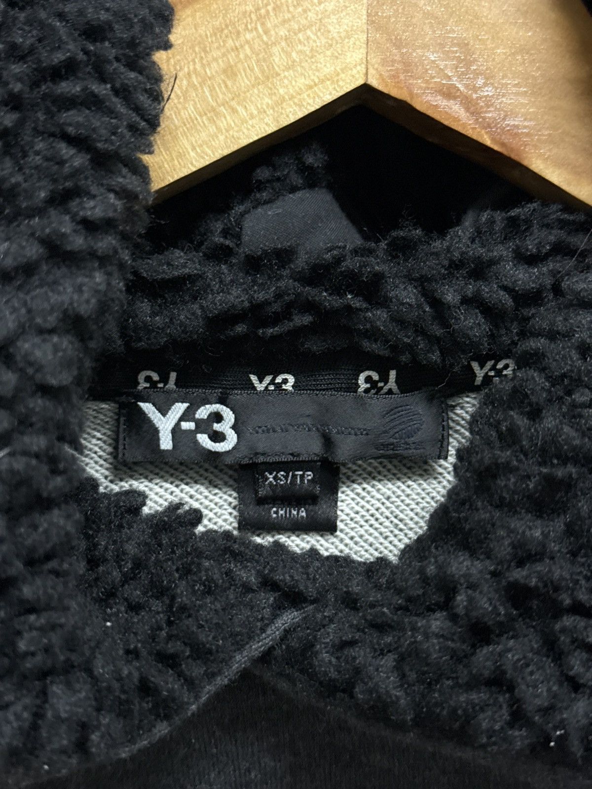 Yohji Yamamoto Archival Y-3 X Adidas Black Thrashed Hoodie Size US XS / EU 42 / 0 - 8 Thumbnail