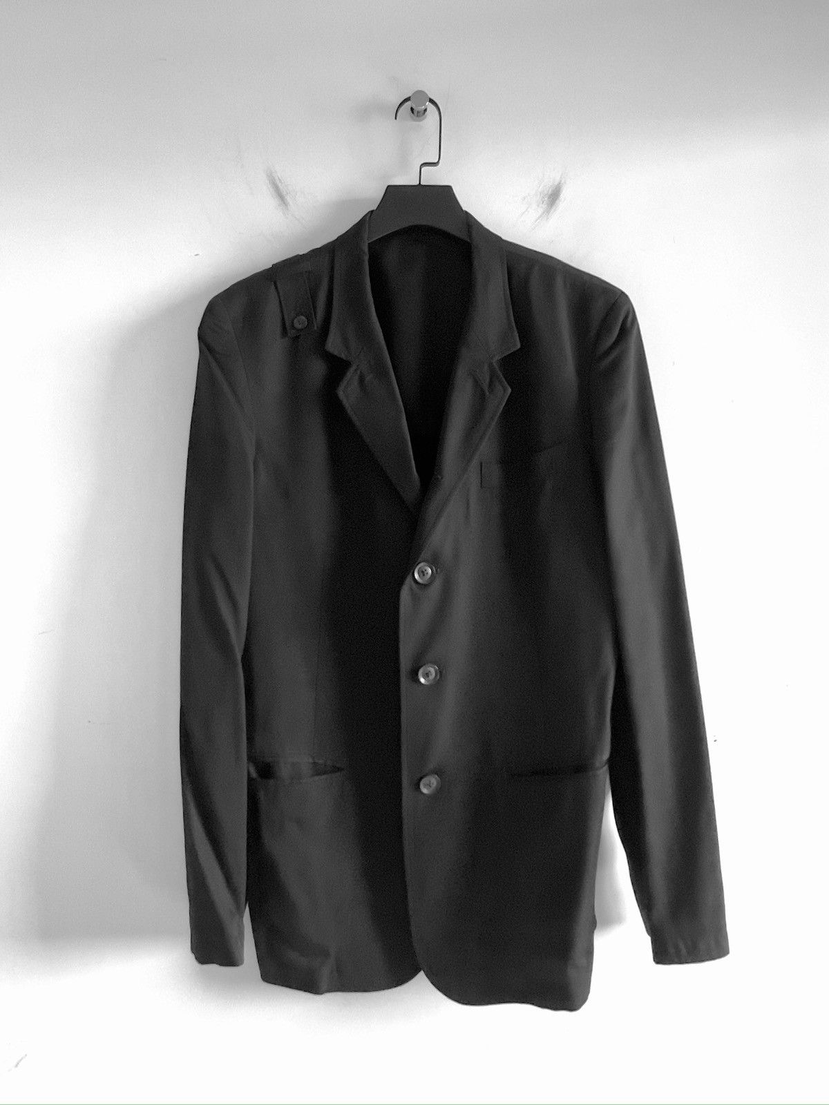 Yohji Yamamoto REGULATION TENCEL 5BUTTONS JACKET BLAZER