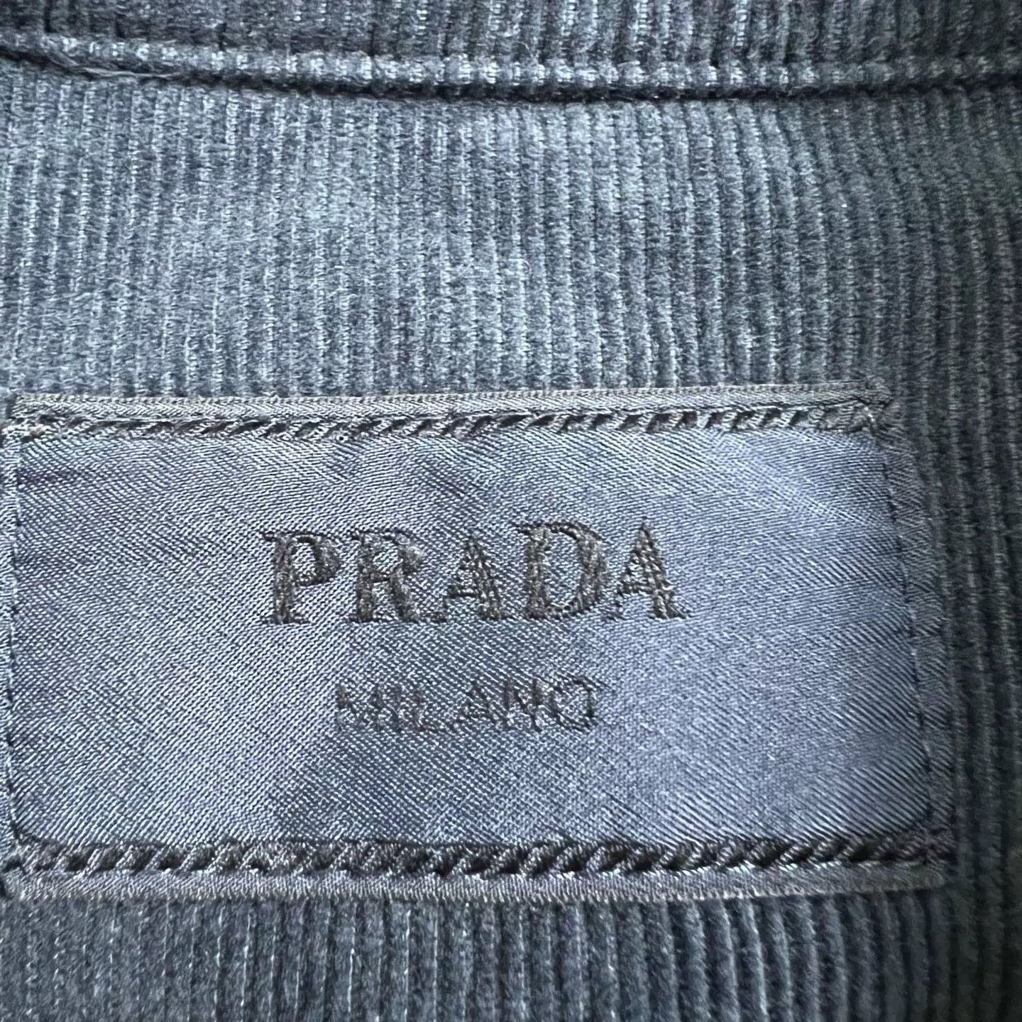 Prada prada corduroy long sleeve shirt Size US L / EU 52-54 / 3 - 5 Thumbnail