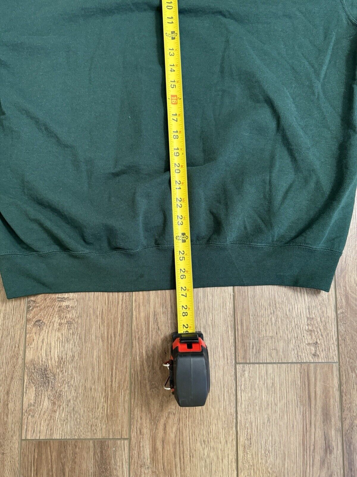 Vintage Vintage Blank Dark Green Crewneck Sweater Size US L / EU 52-54 / 3 - 7 Thumbnail