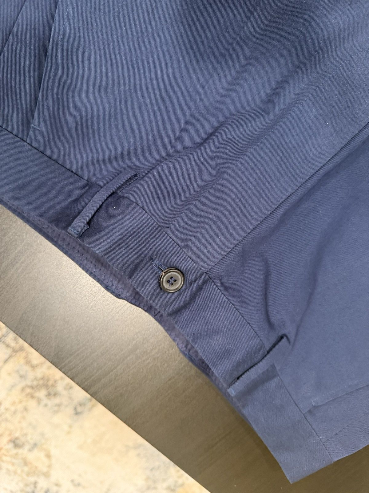 Marni Marni Blue Organic Gabardine Trousers Size US 40 / EU 56 - 2 Thumbnail
