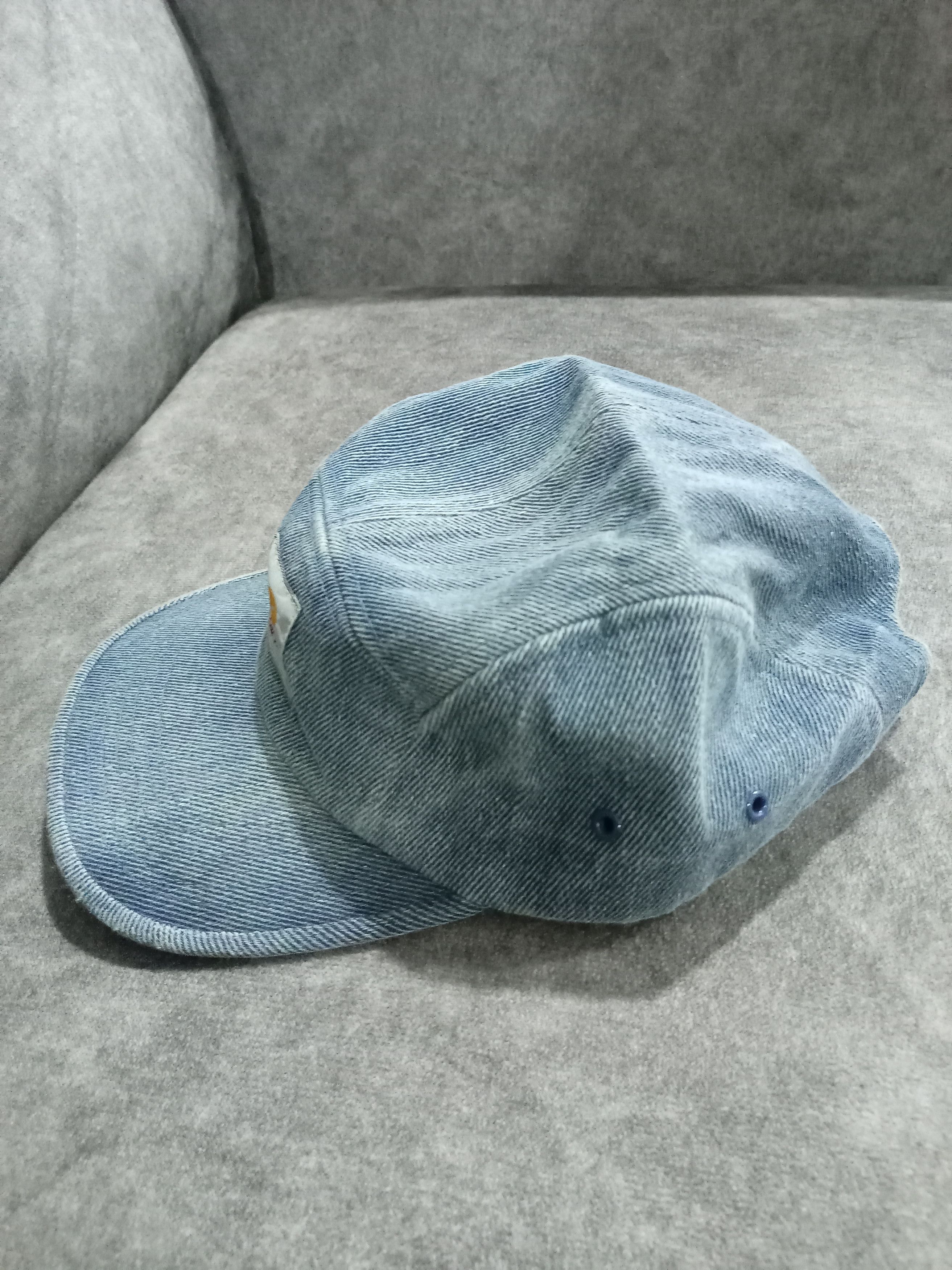Carhartt CARHARTT BACKLEY DENIM FIVE PANEL HAT Size ONE SIZE - 2 Thumbnail