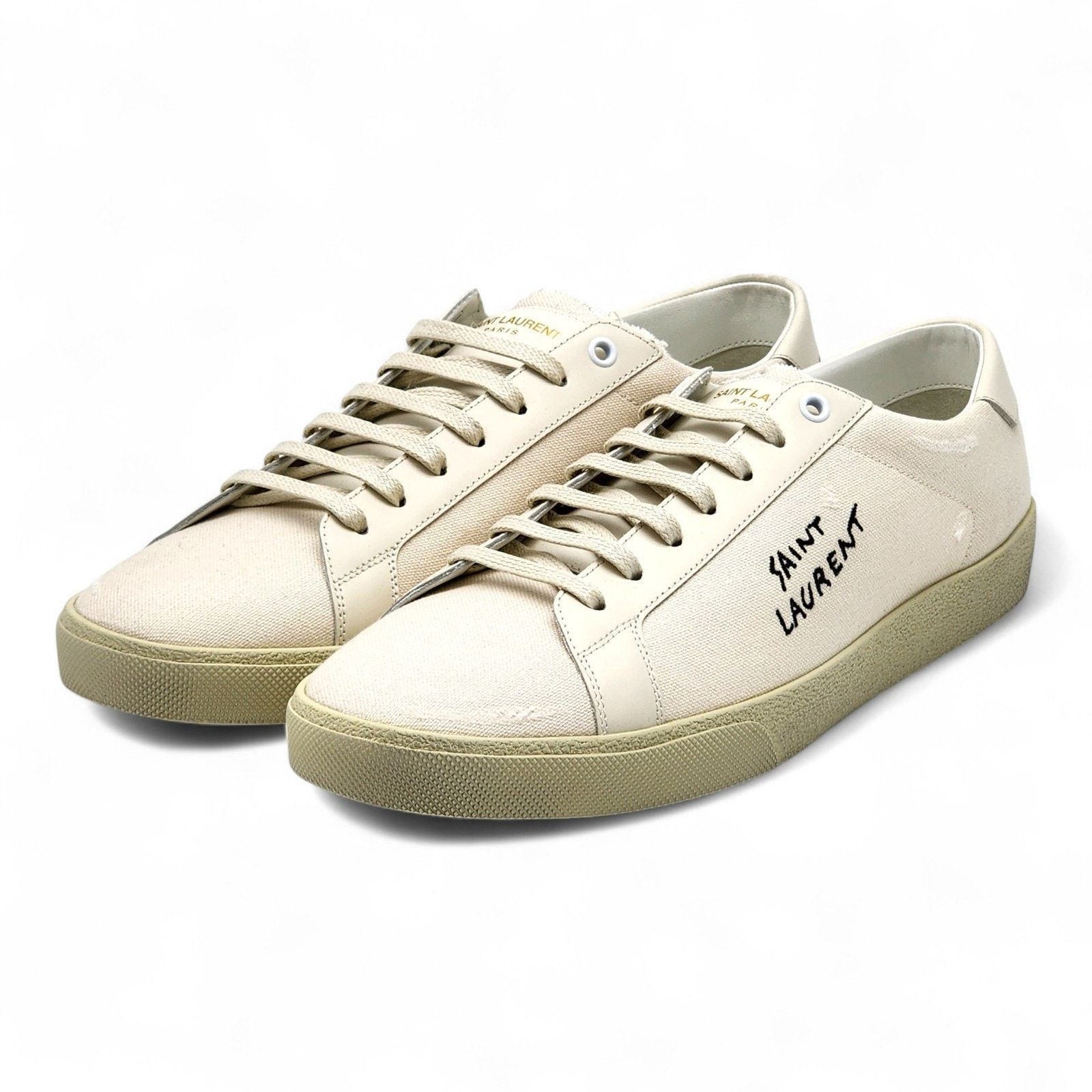 Saint Laurent Court Classic SL/06 Sneakers White EU 42 US 9 - New $785 Court Classic Saint Laurent | eBay main image 4