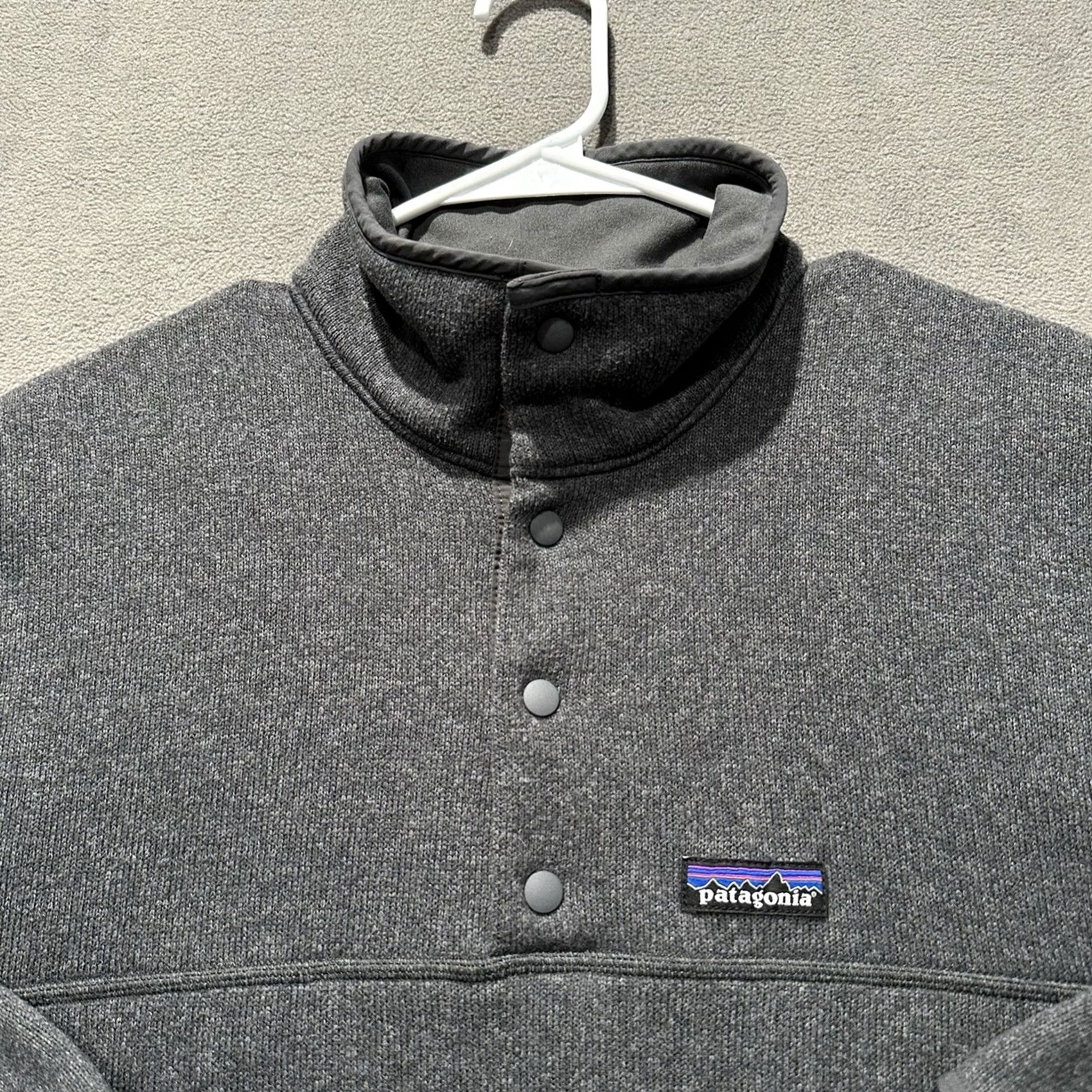 Patagonia Patagonia Jacket Mens L Gray Lightweight Better Sweater Marsupial Full Zip Lined Pockets Casual Outdoor 90s Style Mens Size US L / EU 52-54 / 3 - 3 Thumbnail