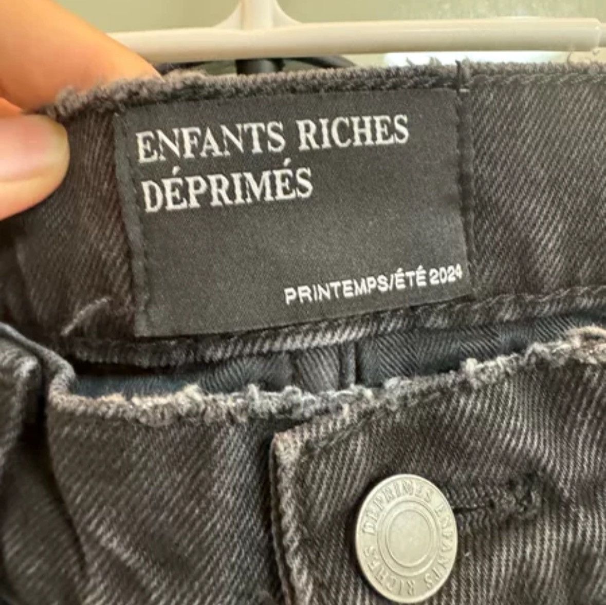 Enfants Riches Deprimes Enfants Riches Deporimes 24ss Micro Lap Hole Jeans Size US 31 - 3 Thumbnail
