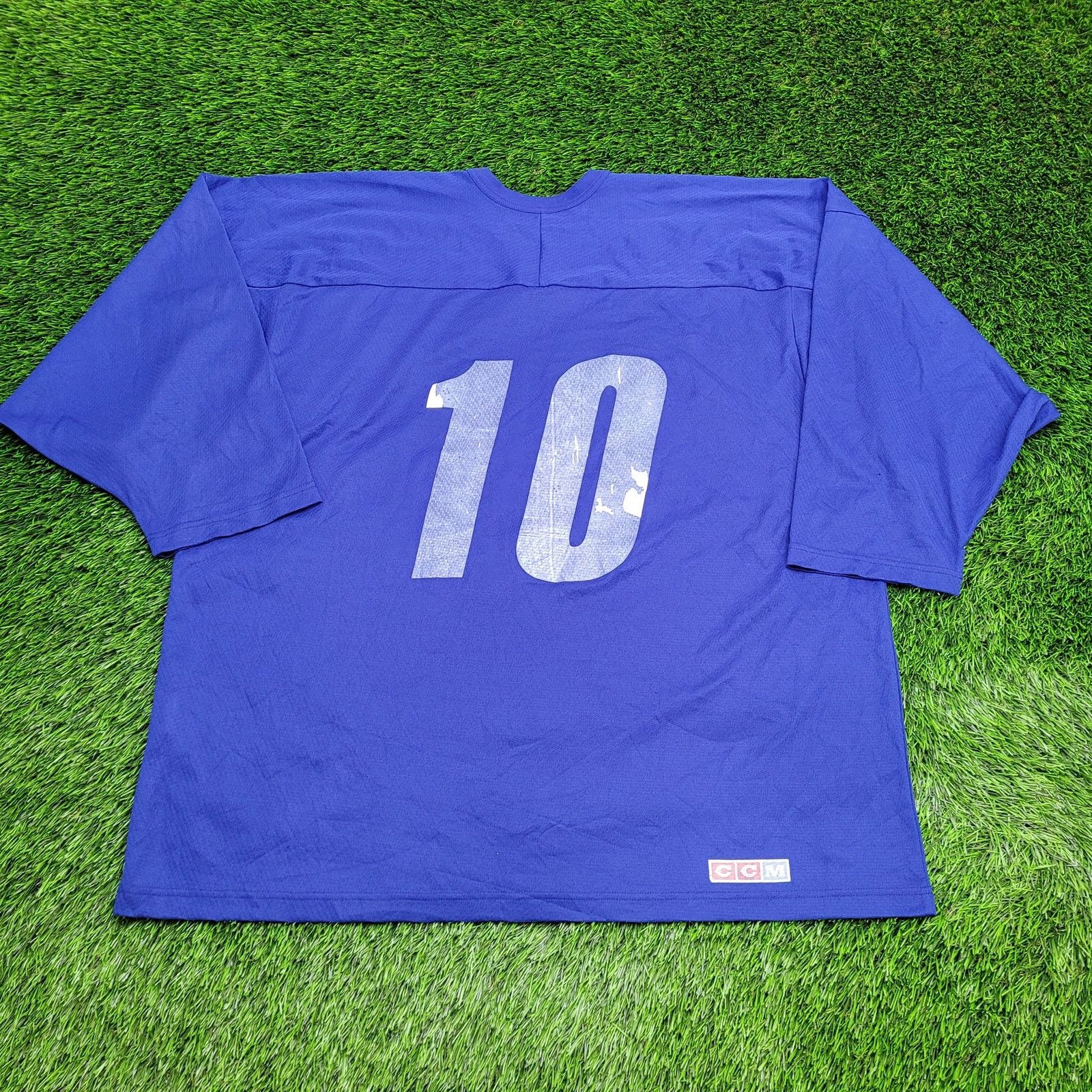 Ccm VTG Northern Light CCM Hockey Jersey Shirt 3XL 28x31 Blue Size US XXL / EU 58 / 5 - 5 Thumbnail