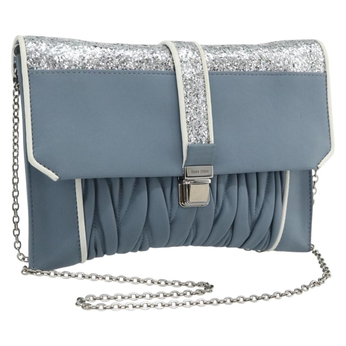 Miu Miu ARCHIVE MIU MIU FW 1999 SHOELACE LEATHER SHOULDER BAG