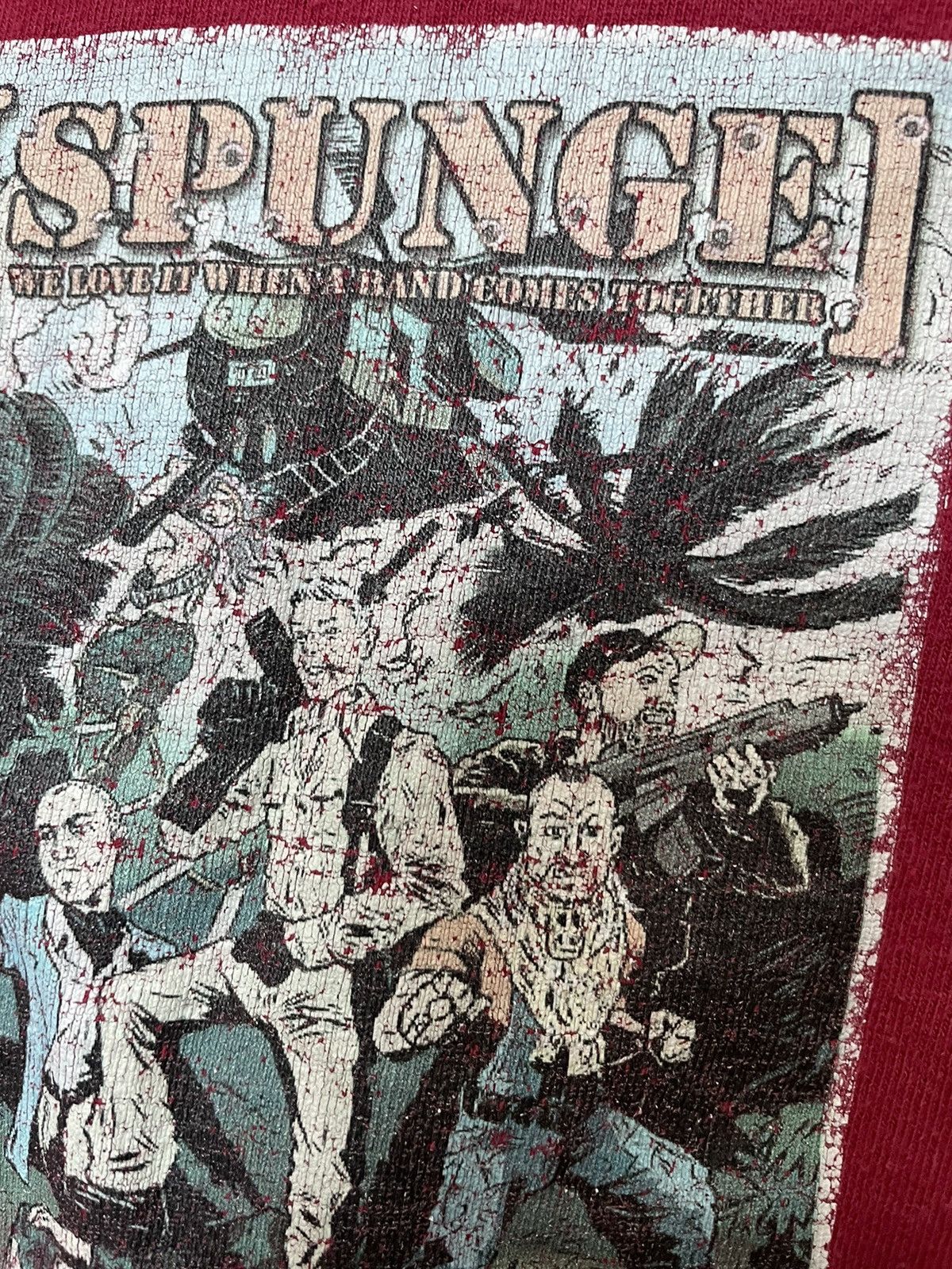 Band Tees × Vintage Vintage Spunge We Love It Tee Punk British Band T Shirt Size US L / EU 52-54 / 3 - 5 Thumbnail