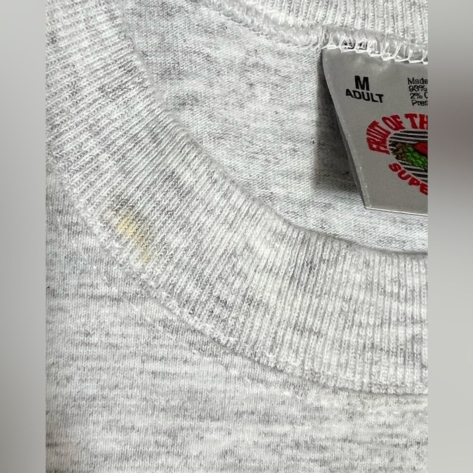 Fruit Of The Loom Vintage Whiplash Gumbo M.R. KECK Band Tee 90’s RARE MEDIUM Size US M / EU 48-50 / 2 - 6 Thumbnail