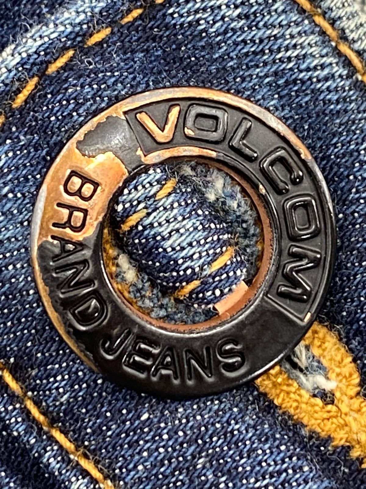 Volcom Volcom Brand Distressed Faded Wash Style Size US 33 - 14 Thumbnail