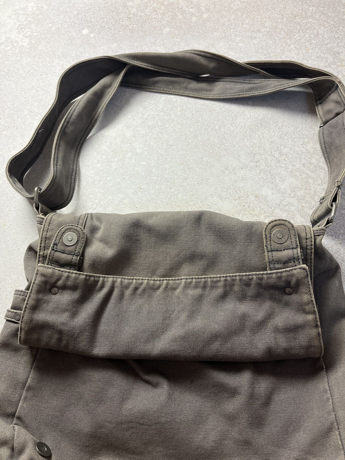 Diesel DIESEL Vintage Messenger Bag Military Industrial Tactical Size ONE SIZE - 3 Thumbnail