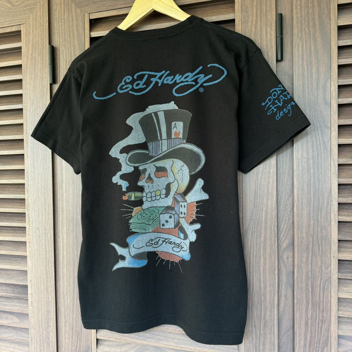 Ed Hardy Ed Hardy Smoking Skull Size US M / EU 48-50 / 2 - 2 Thumbnail