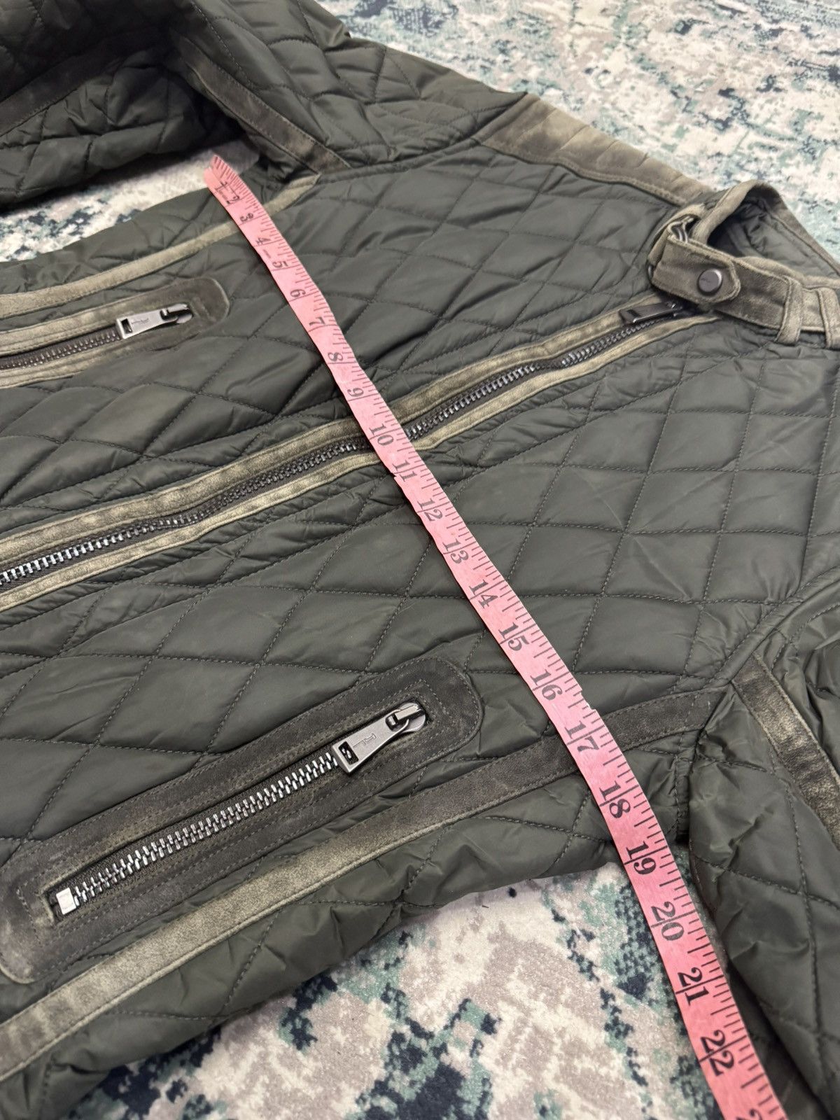 Ralph Lauren RALPH LAUREN QUILTED PADDED BONDAGE JACKET Size XS / US 0-2 / IT 36-38 - 10 Thumbnail