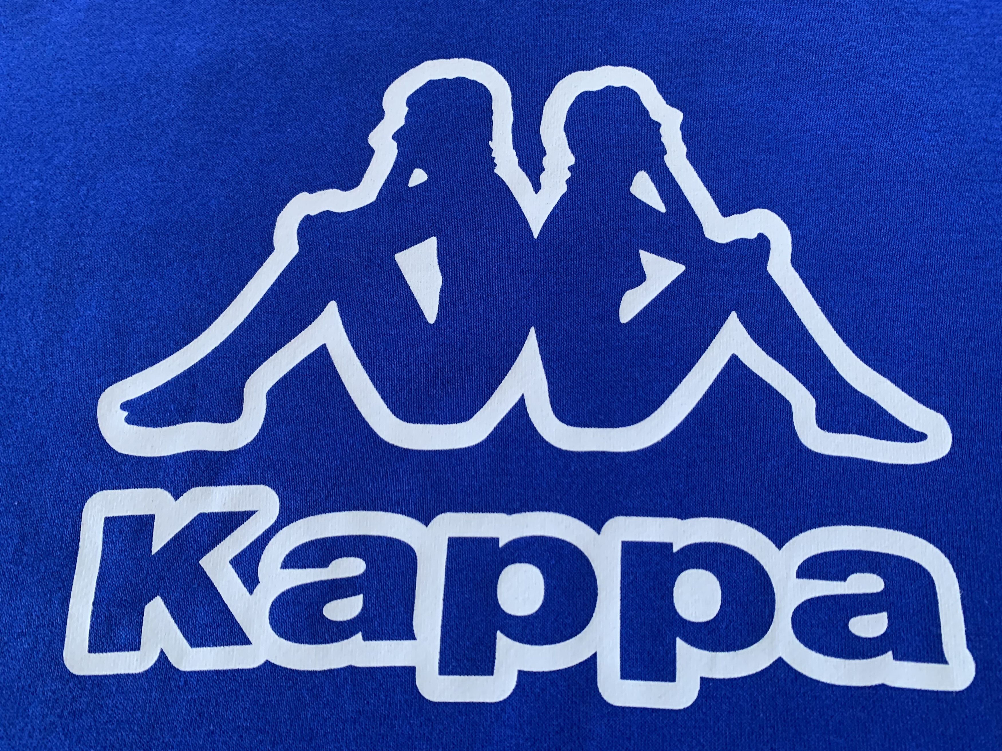 Kappa Kappa New Blue Big Print Cotton Sweatshirt Size US L / EU 52-54 / 3 - 5 Thumbnail