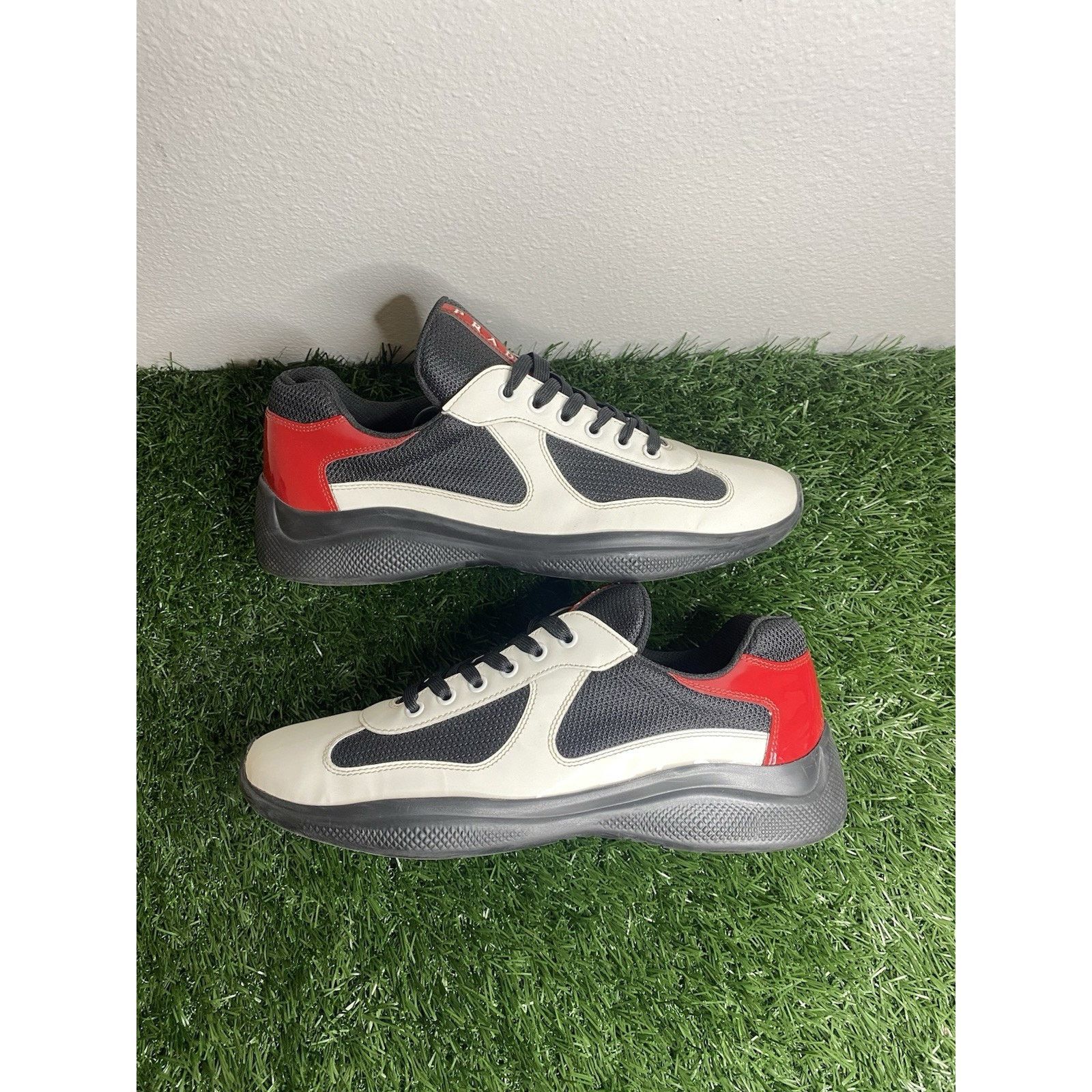 Prada Prada America's Cup 'White Red' | Size 7 UK | 8-8.5 US Size US 8 / EU 41 - 2 Thumbnail