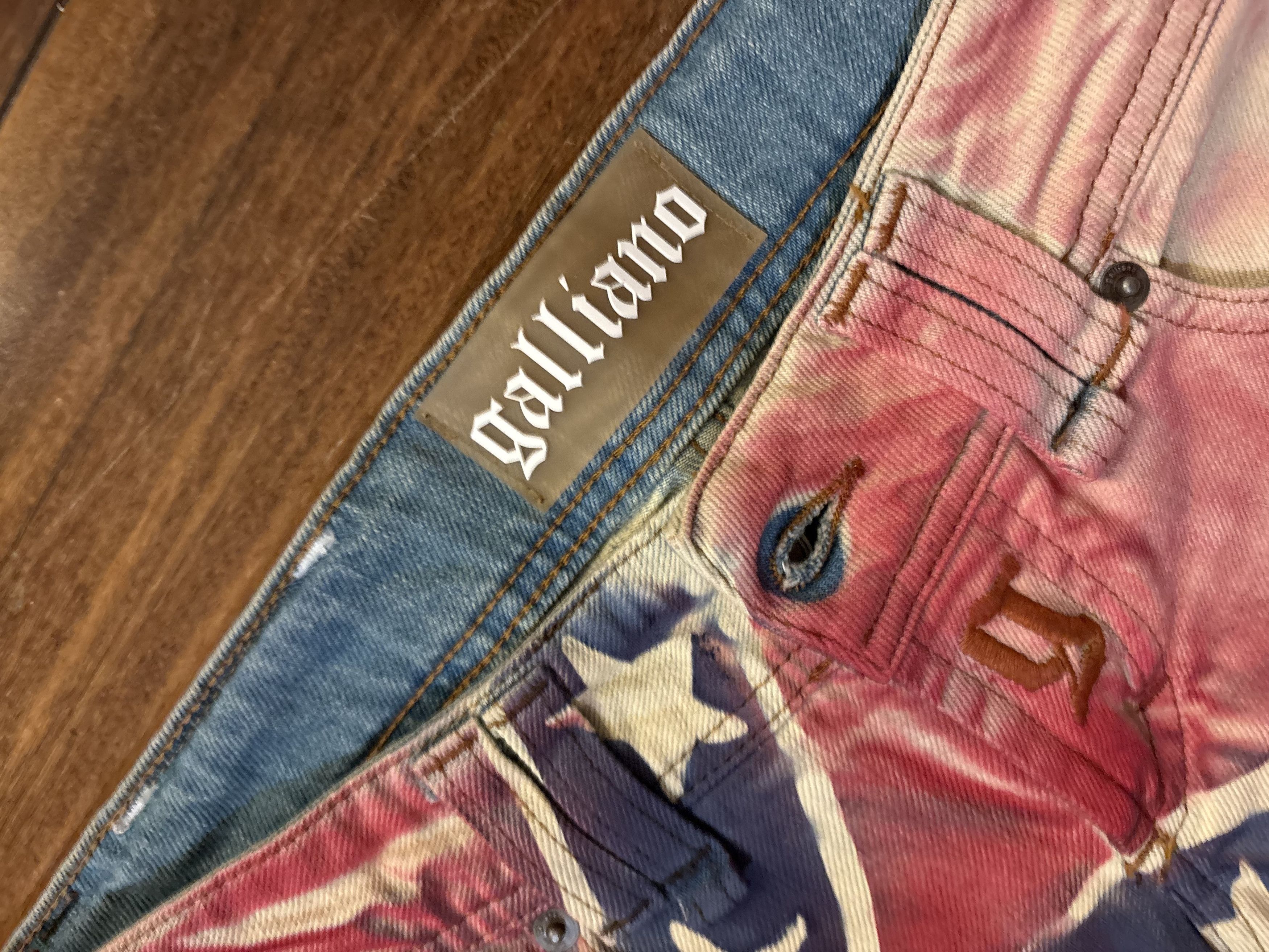John Galliano John Galliano jeans with jeans vest 2009 Size 25" / US 0 / IT 36 - 11 Thumbnail