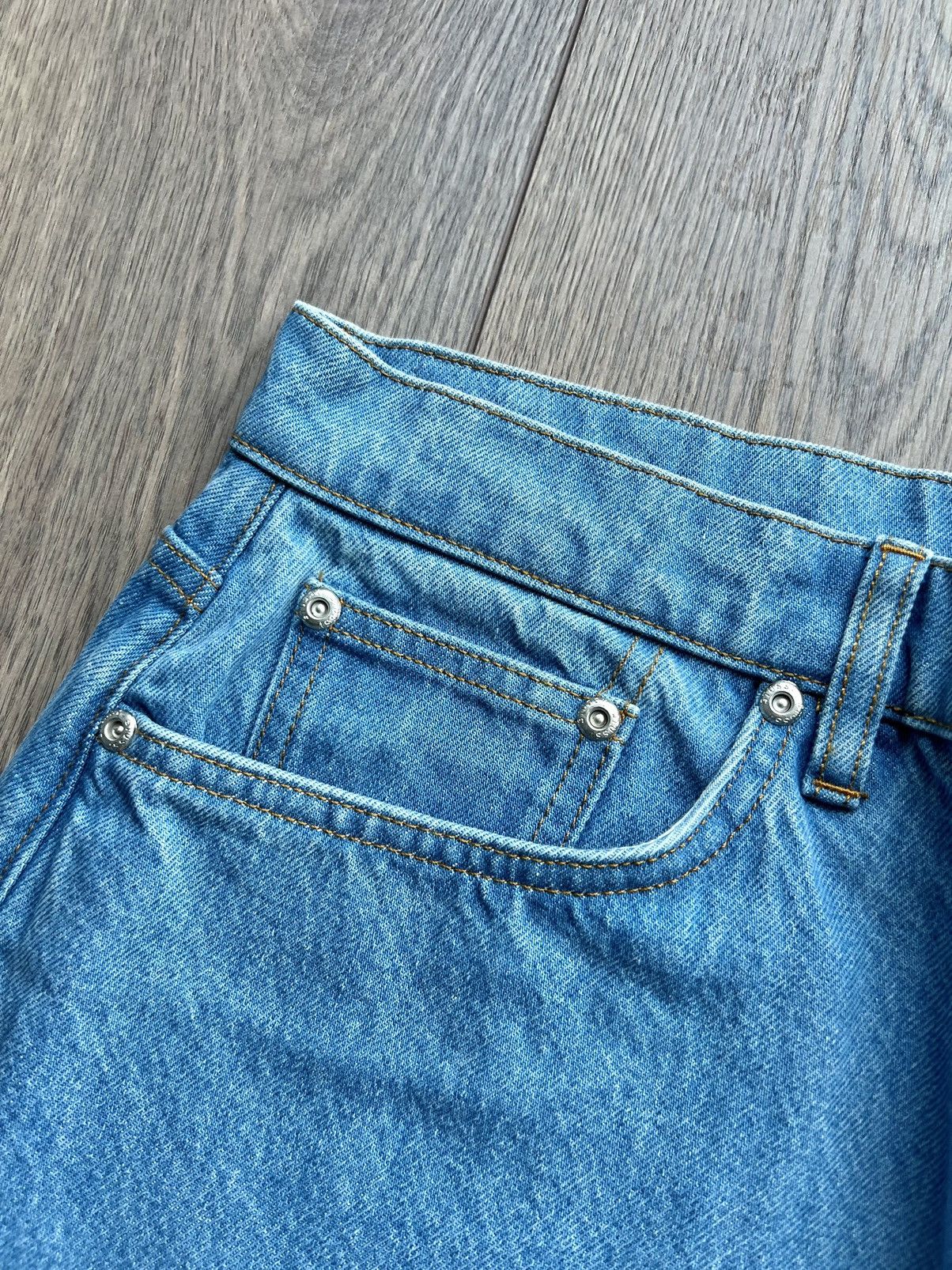 Stussy *UNRELEASED SAMPLE* Stussy 80 Denim Big Ol Jean Size US 32 / EU 48 - 9 Thumbnail