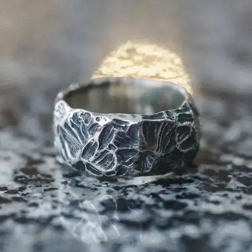 VIBE Stainless Steel Ring Size 8 9 10 11 Size ONE SIZE - 3 Thumbnail