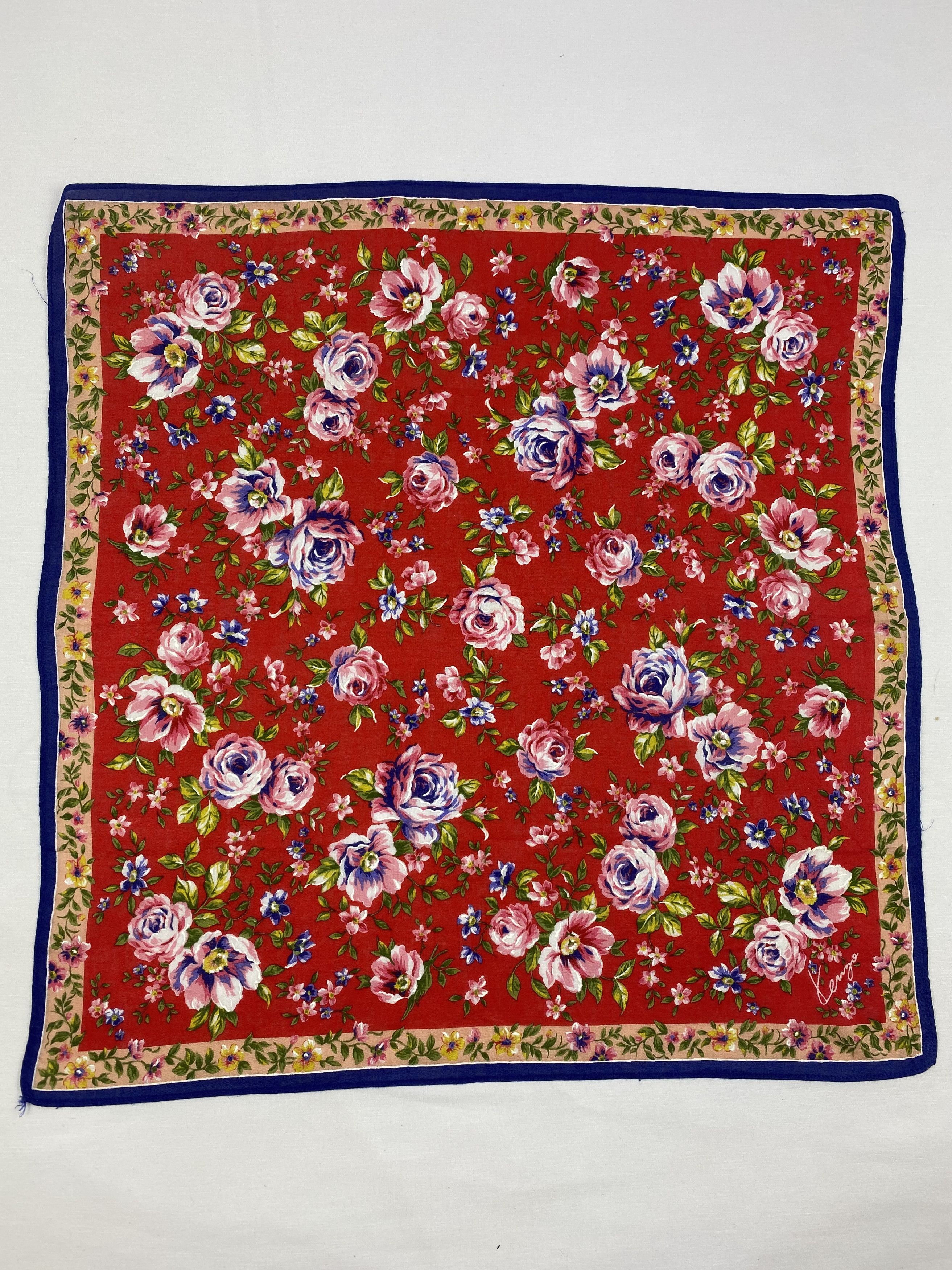 Kenzo × Vintage Kenzo Handkerchief / Bandana / Neckerchief Size ONE SIZE - 3 Thumbnail