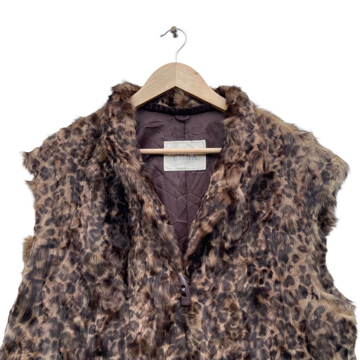 Japanese Brand × MR & MRS ITALY × Vintage Japanese Brand Emba Leopard Vest Jacket Size M / US 6-8 / IT 42-44 - 3 Thumbnail