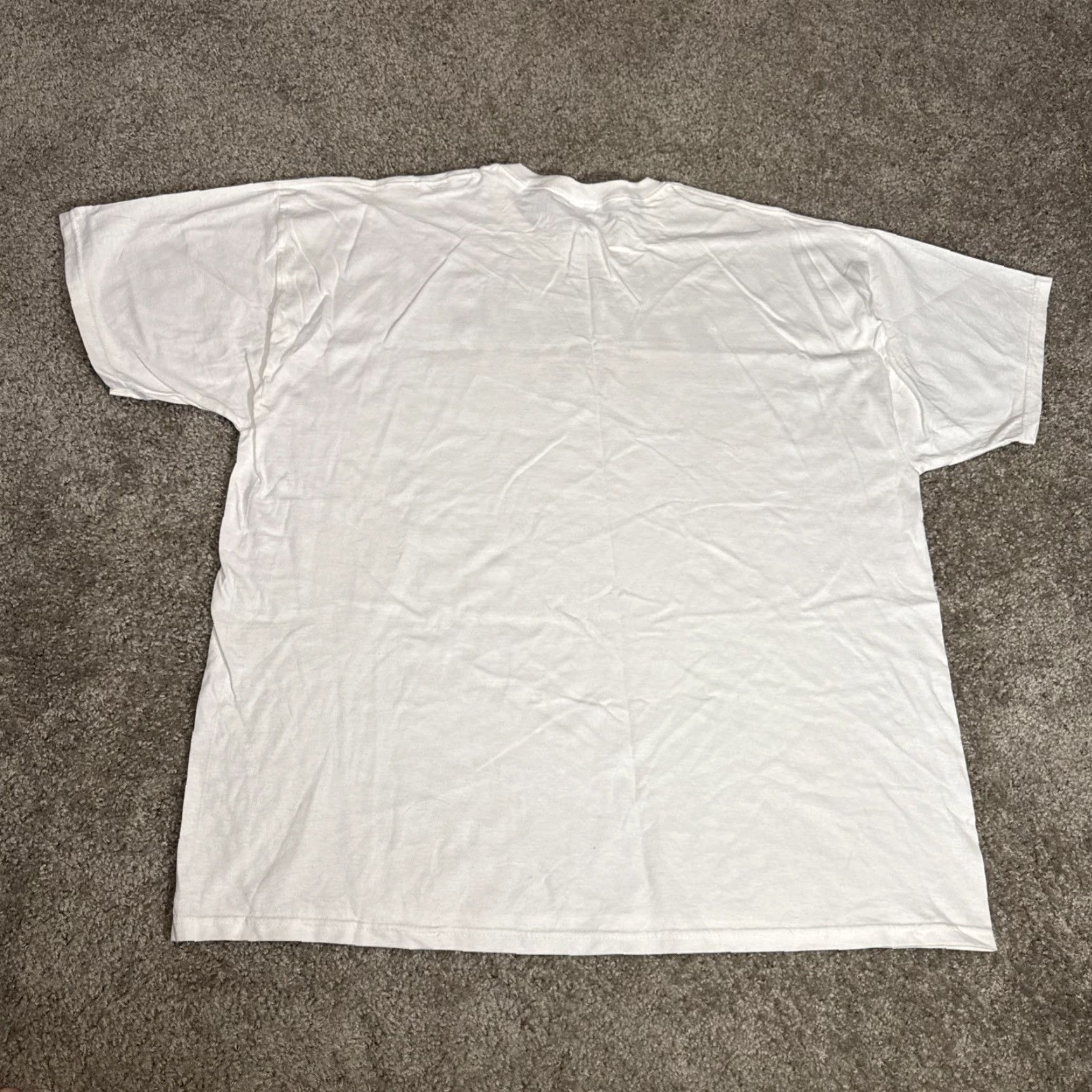 Russell Athletic VINTAGE Russell Athletic T-Shirt 2XL White Mens NOS New With Tags Advertising Y2K Promo Size US XXL / EU 58 / 5 - 7 Thumbnail