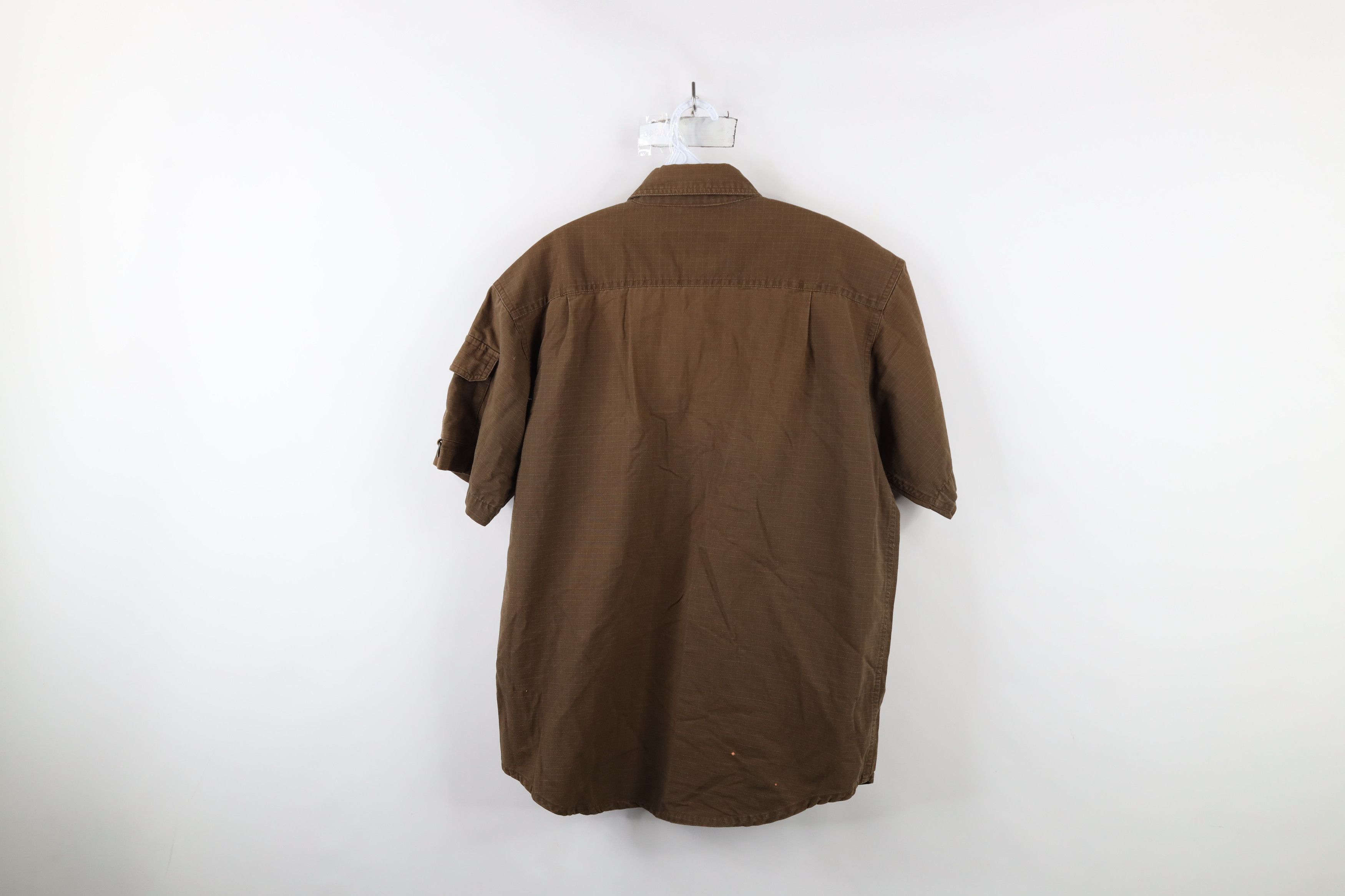 Vintage Vintage Remington Safari Bush Collared Button Down Shirt Size US XL / EU 56 / 4 - 12 Thumbnail