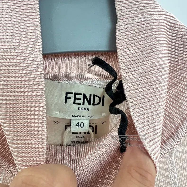 Fendi Fendi Full Print High-Neck Short Sleeve Size XS / US 0-2 / IT 36-38 - 3 Thumbnail