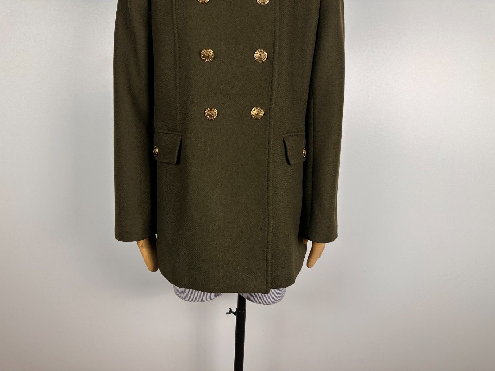 Zara Zara Manteco Wool Coat Double Breasted Wool Jacket Size L Size L / US 10 / IT 46 - 3 Thumbnail