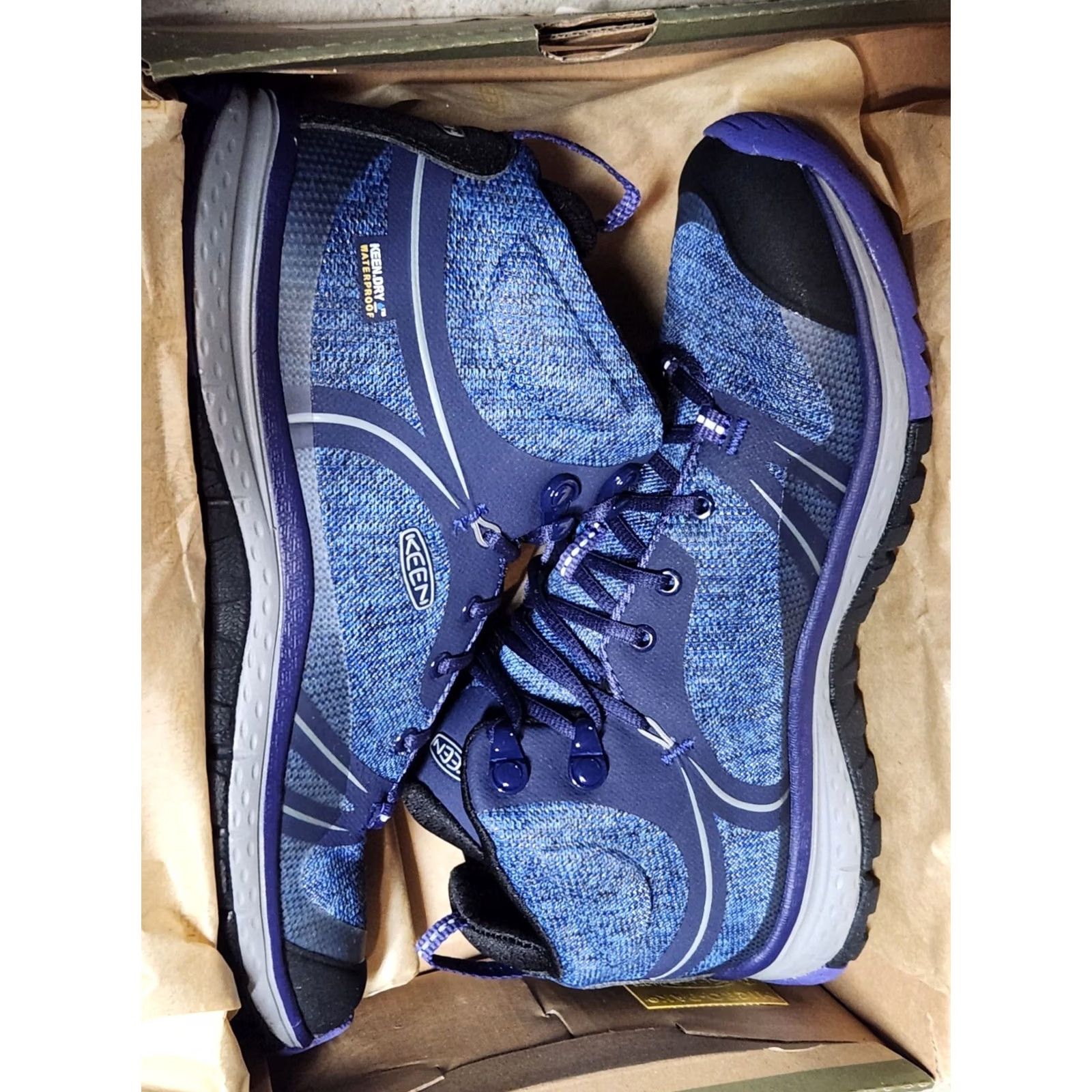 KEEN KEEN Terradora Hiker Sneakers Womens Waterproof Blue 8.5 Wide? No, Standard Width. Wait. Size US 6 / IT 36 - 2 Thumbnail