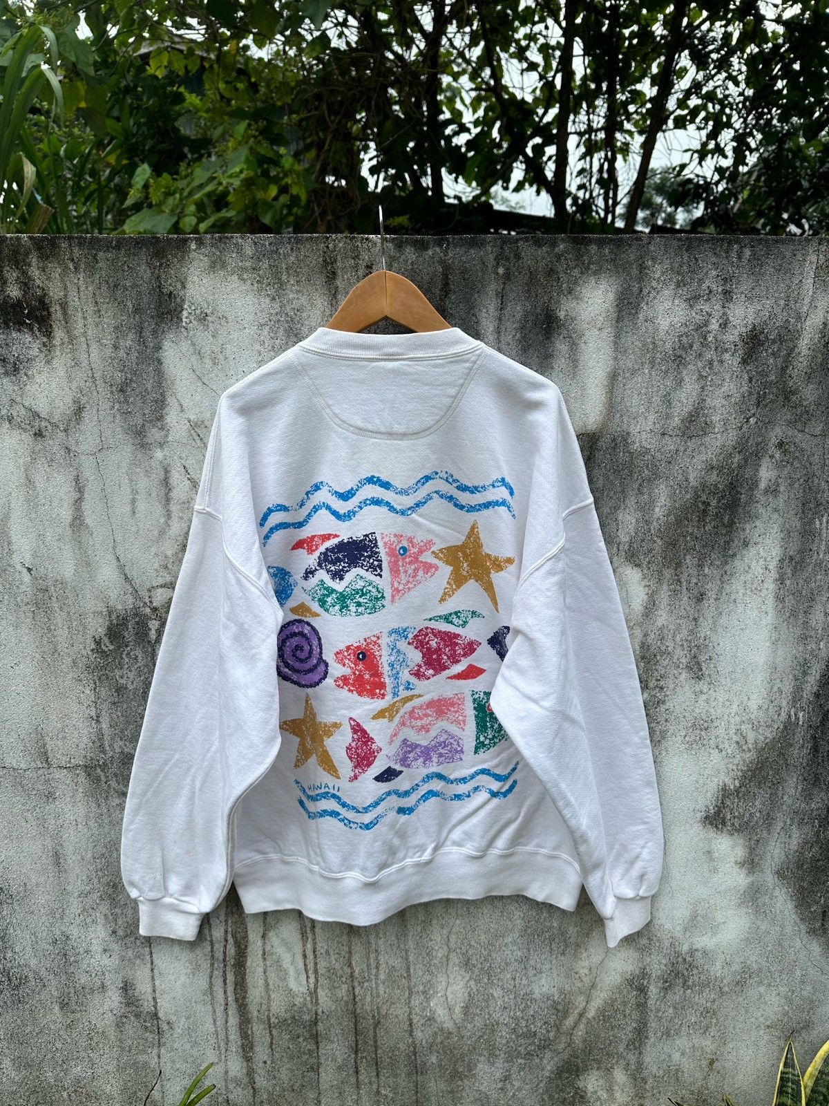 Vintage Vintage 80s Hawaii Crazy shirts pullover sweatshirt Size US M / EU 48-50 / 2 - 6 Thumbnail