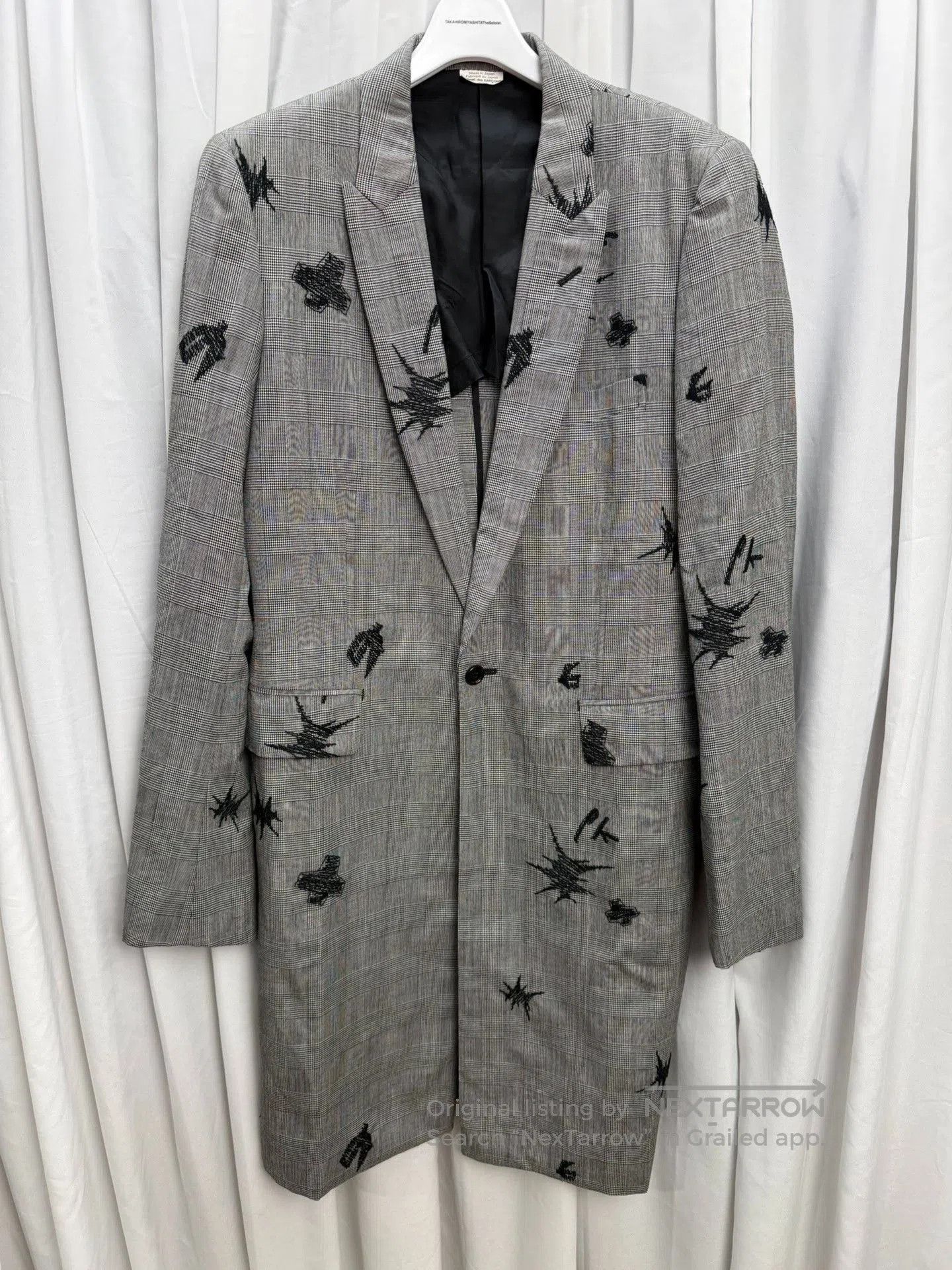 Comme des Garcons Homme Plus Comme des Garçons Homme Plus Embroidered Coat. Size US M / EU 48-50 / 2 - 1 Thumbnail