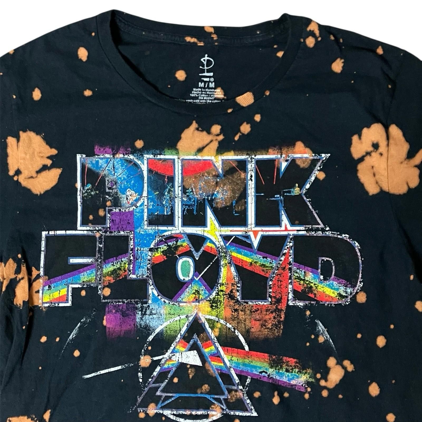 Pink Floyd Pink Floyd T-Shirt Mens M Black Dark Side Of Moon Bleached Size US M / EU 48-50 / 2 - 1 Thumbnail