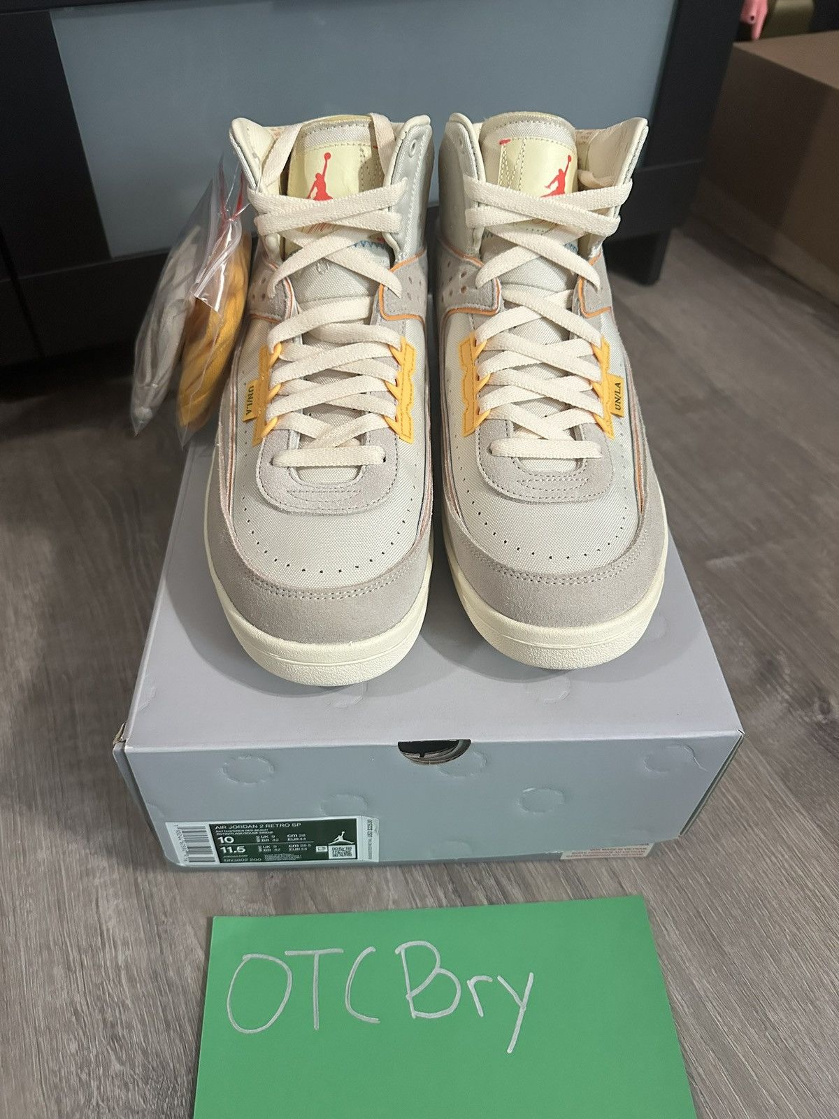 Jordan Brand × Union LA Jordan 2 high Union Rattan Size US 10 / EU 43 - 7 Thumbnail