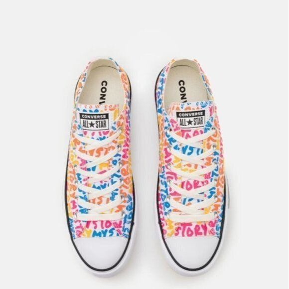 Converse Converse Chuck Taylor Double Stack Lift Platform "My Story" Size US 6.5 / IT 36.5 - 8 Thumbnail