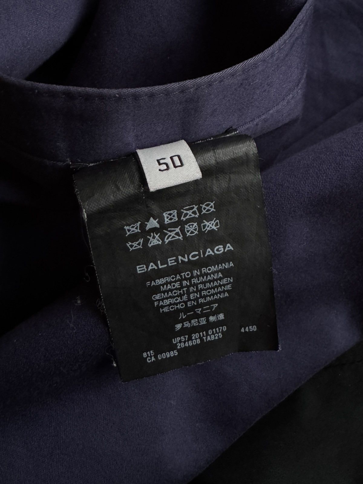 Balenciaga Balenciaga FW11– Reversible Jacket with Leather Collar Size US L / EU 52-54 / 3 - 7 Thumbnail